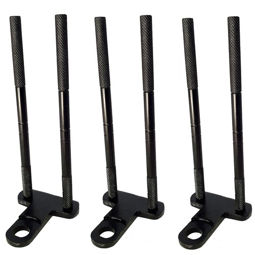 Black snag ear bars - ear, for