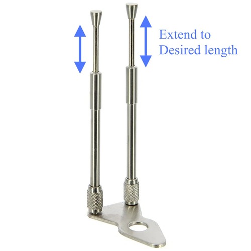 Extending stainless steel snag