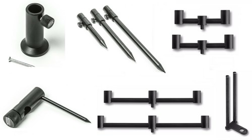 Saber black carp fishing rod - black,